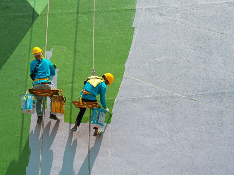 Commercial Concrete Painting in Gilbert, AZ